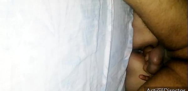  I am fucking my office close friend anu in his house without condom in night
